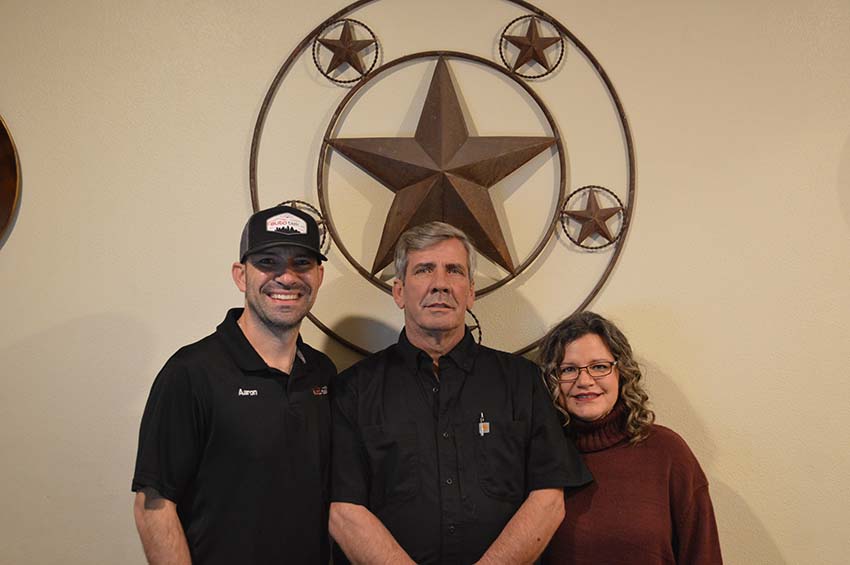 Family Pic - Aaron, Leonard and Andreah Fehrle